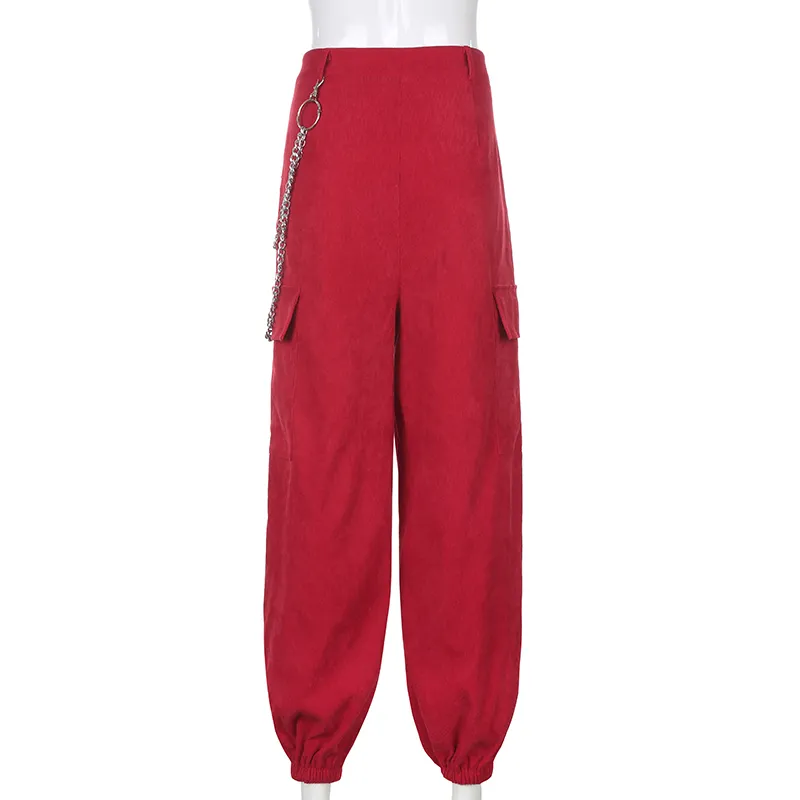 Red Corduroy Pant (5)