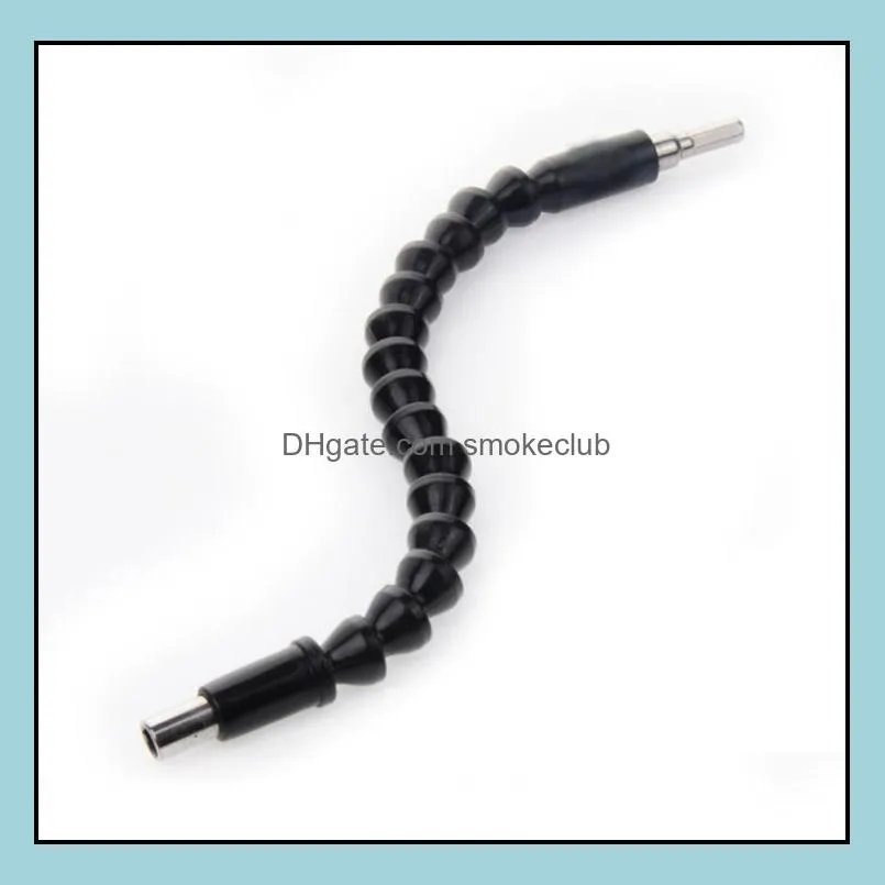 295mm Electronics Drill Black Flexible Shaft Bits Extention Screwdriver Bit Holder Connect Link Hex Shank Flexible-Shafts SN5871