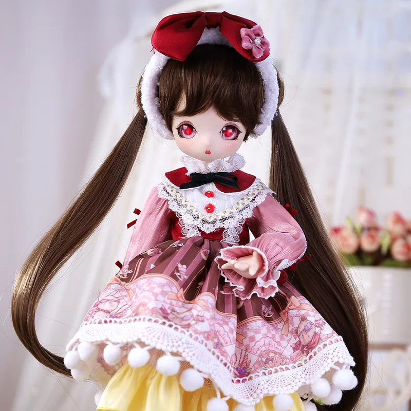 Dream Fairy 1/4 BJD Estilo Anime Conjunto Completo De Boneca