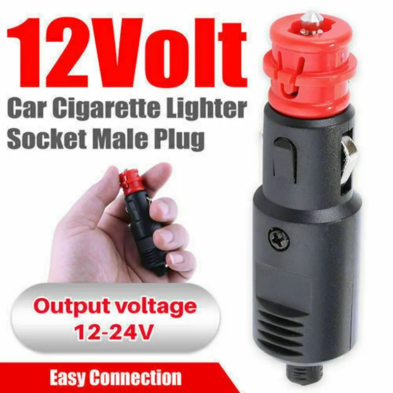 Allume-cigare de voiture 12V-24V, connexion d'alimentation, prise