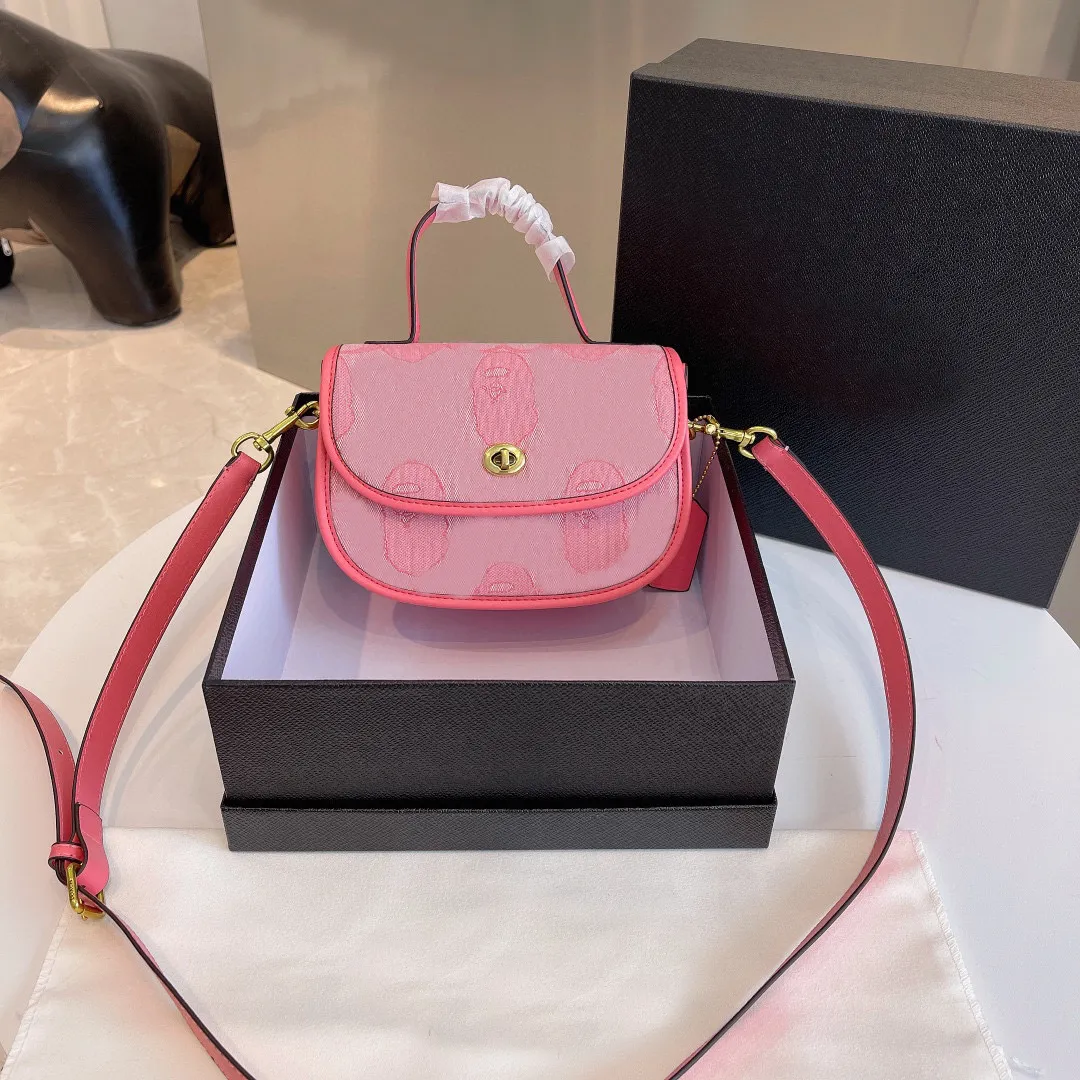 High Luxurys Designer Saddle Bag Classic Top Quality Ladies 2021