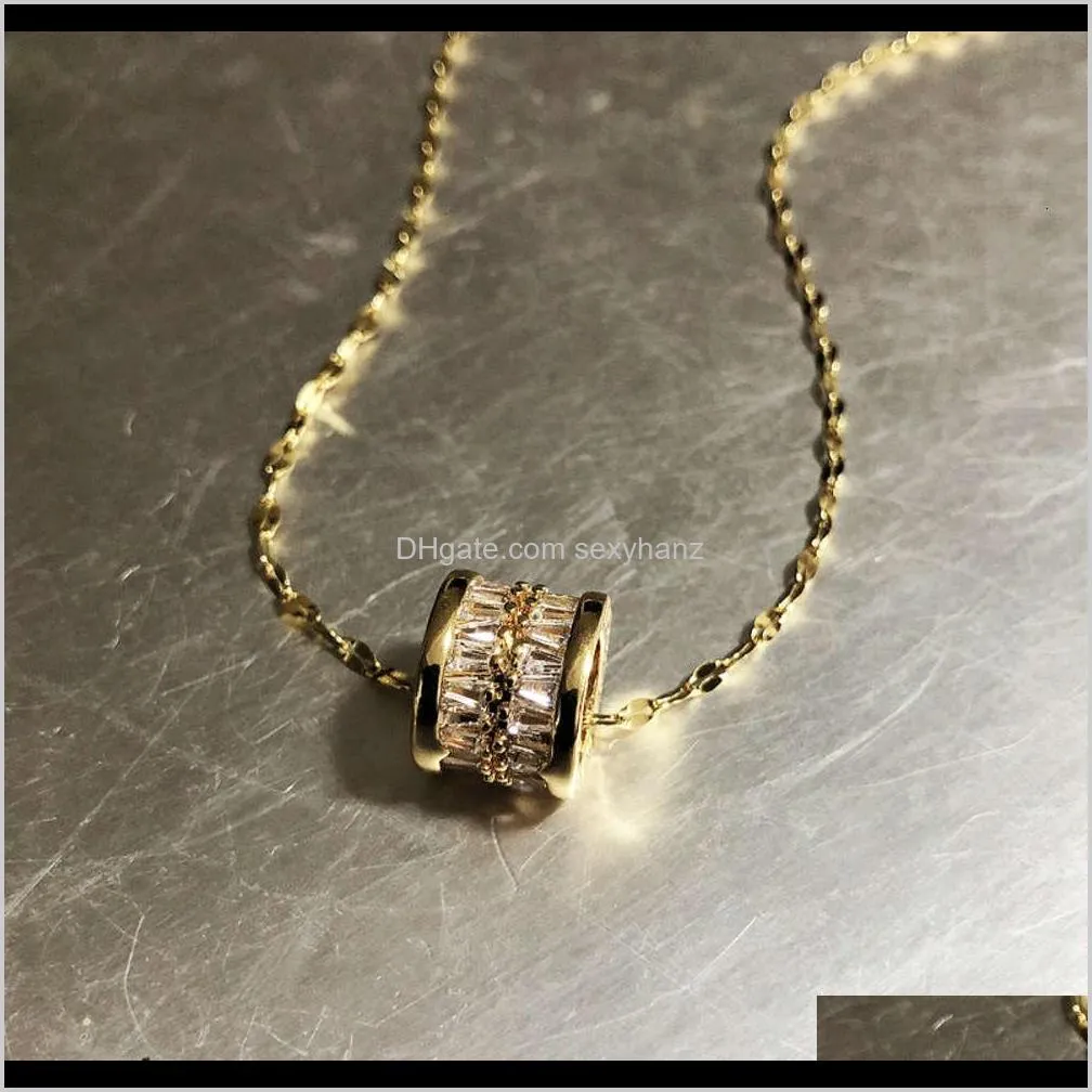 small waist necklace female plated 18k gold net red jewelry tiktok bone sound chain snakes lady ring pendant tide