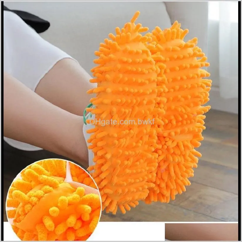 foot socks creative lazy mopping shoes microfiber mop floor cleaning mophead floor polishing cleaning cover cleaner st477