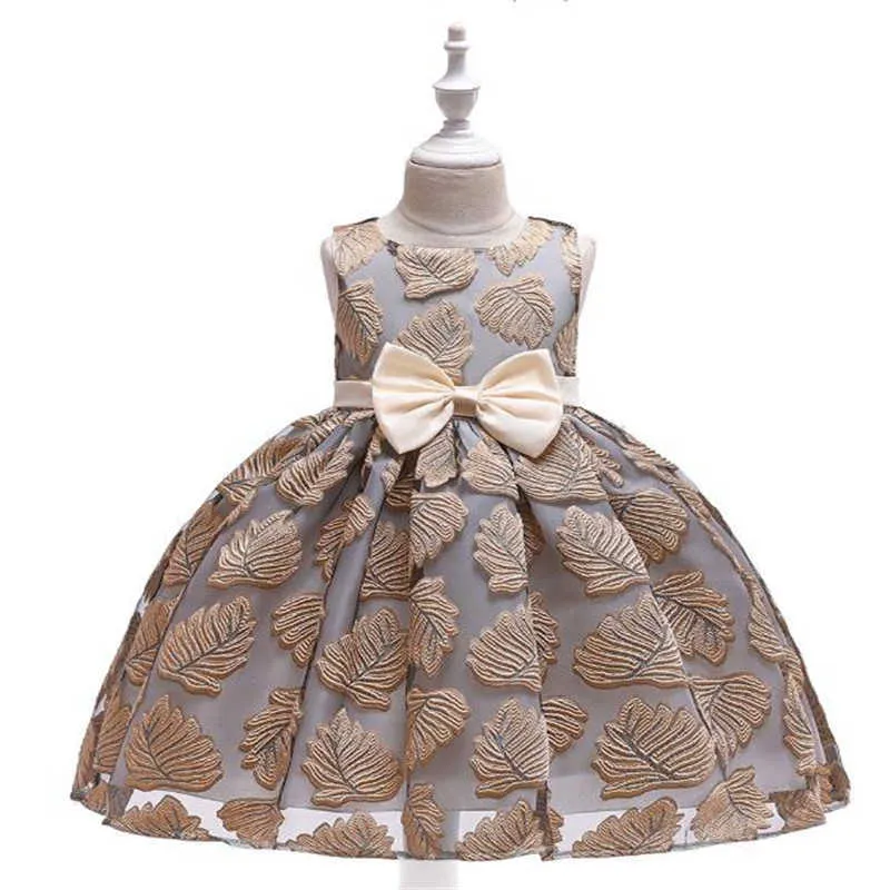 Princesse enfants bébé robe pour les filles premier anniversaire robe sans manches fête robe de baptême pour fille Halloween robes de Noël Q0716