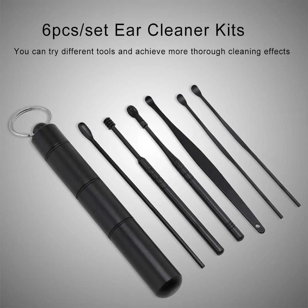 Metal Spring Ear Cleaner Stainless Steel Ear Cleaner Stainless Steel Kit 6... From ...