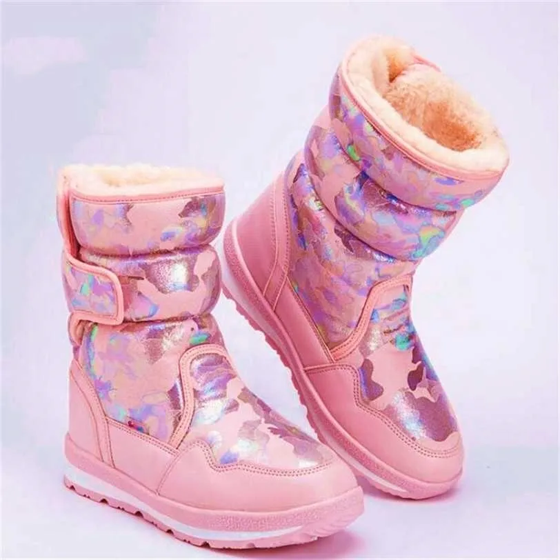 Bottes De Neige Femme DREAM PAIRS - Chaudes, Imperméables, Semelle Antidérapante - Style Hiver Douillet