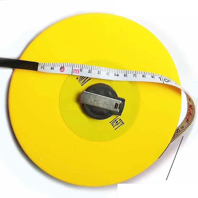 wholesale Fiberglass leather tape measure 10 m measuring tool