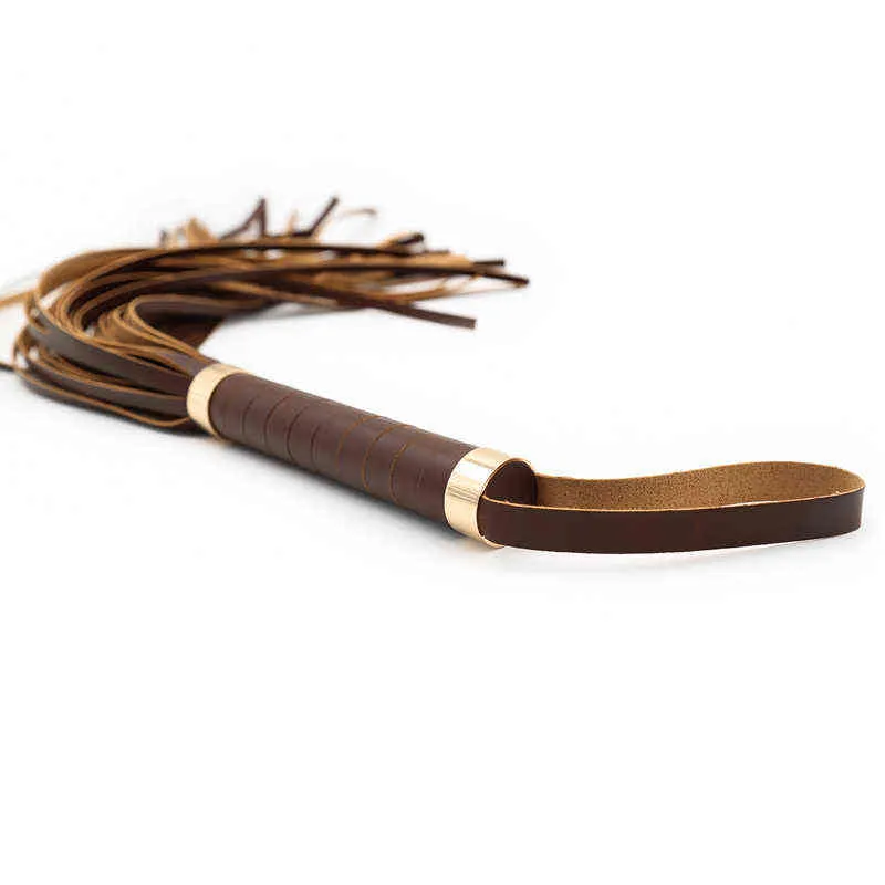 Adult Toys NXY Bondage Flogger Flirting PU Leather Whip Bdsm Spanking Tassel Restraints Sex For Couples Woman_voghion.com