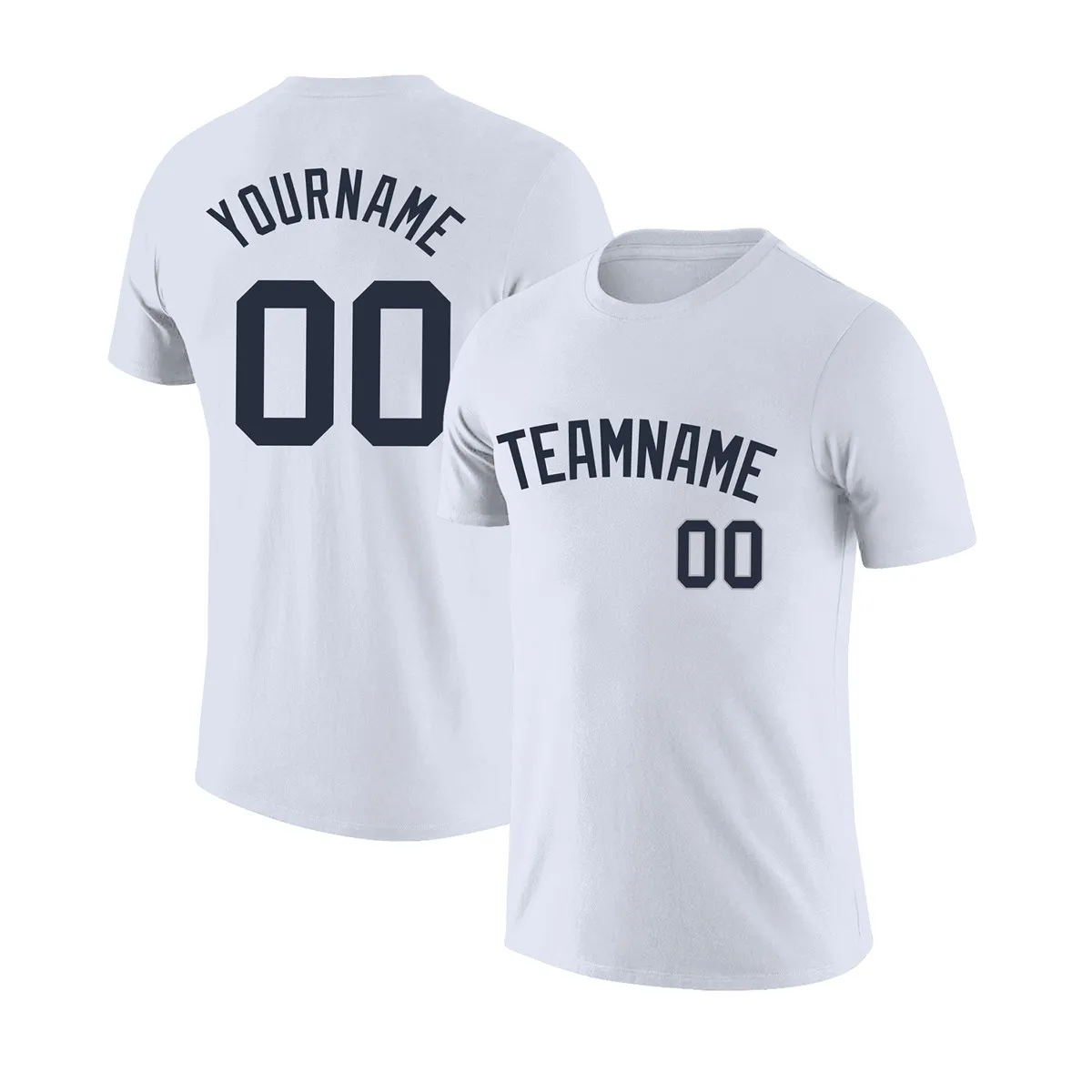 T-shirts personnalisés Nom et numéros sublimés complets Concevoir vos propres vêtements de badminton pour jouer à des jeux à l'extérieur/à l'intérieur