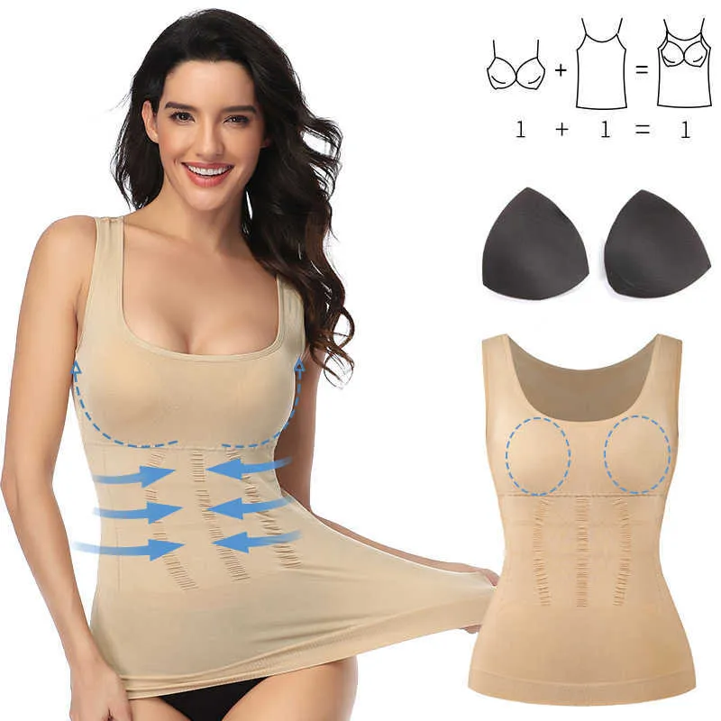 Buy Tummy Control Camisole for Women Shapewear Tank Tops with