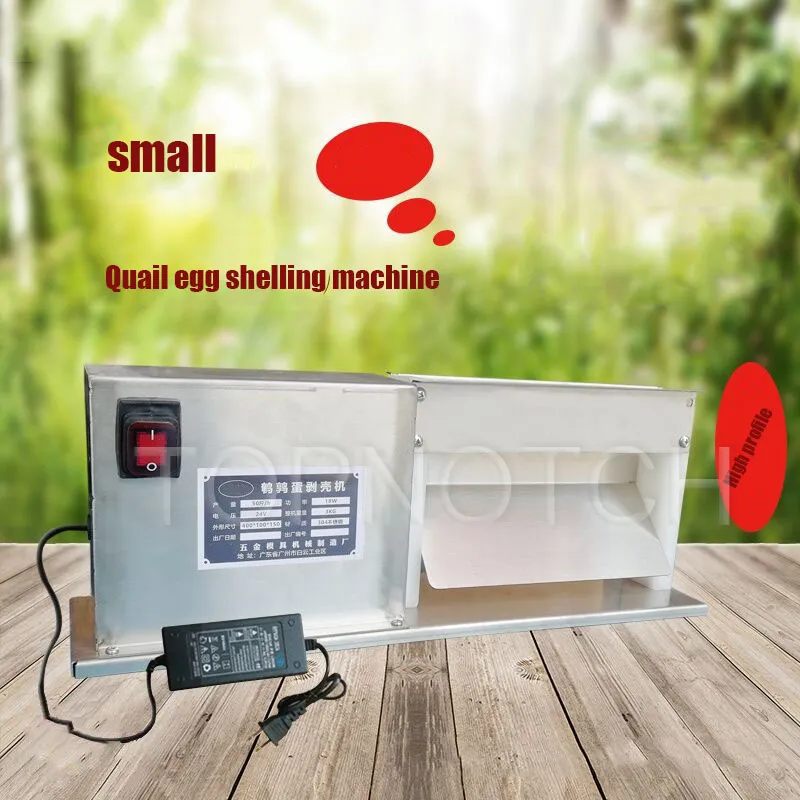 Schälmaschine Küche Hocheffiziente Eierverarbeitungsmaschine Elektrischer Haushalts-Wachteleierschäler