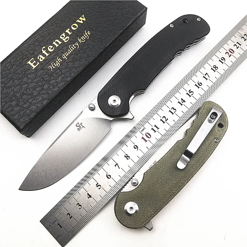 Eafengrow Sitivien ST106 Real D2 складной карманный нож Micarta ручка открытый кемпинг охотничьи утилита выживаемость EDC садовые ножи инструмент