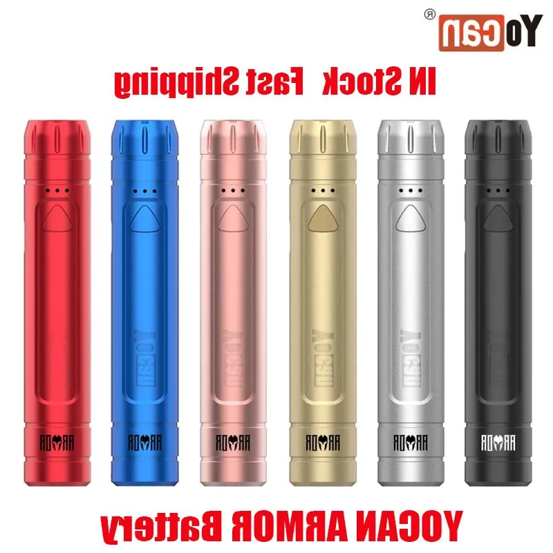 Pro ARMOR Yocan Vs TWIST Carts Mod VV Battery For 510 Thick Oil Vape