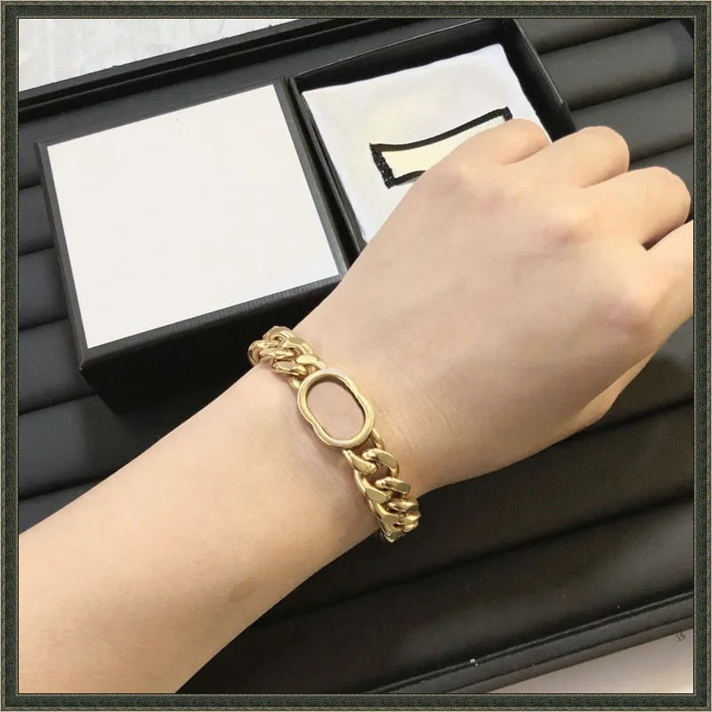 Mode Armband Link Kedja Kvinnor Armband Brev Hand Catenary Smycken Designers Armband Das Armband OROLOGI GOLDEN BRACELETS Shoulian