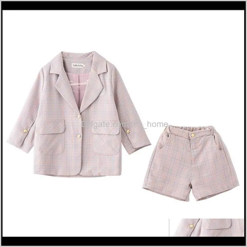 kids clothes girls set autumn winter wool coats and skirts boutique kids clothing sets fashion casual teenager fall outfits 201027