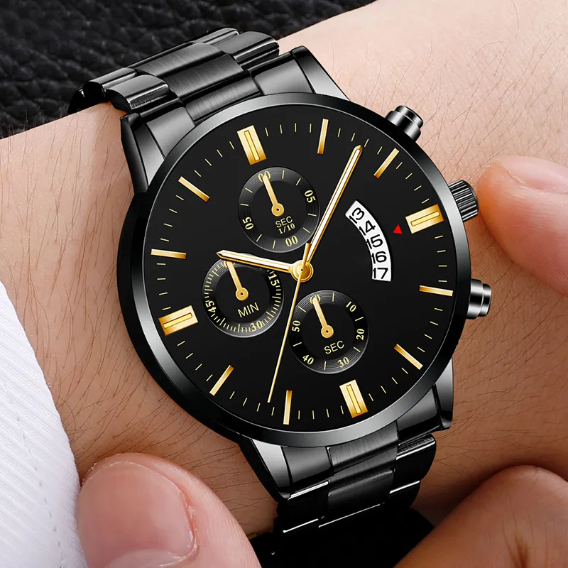 Orologi Montre de Luxe per uomo 40mm Boutique Wristband Mens orologio da polso da polso al quarzo Designer Designer in acciaio inox Donne da polso da polso