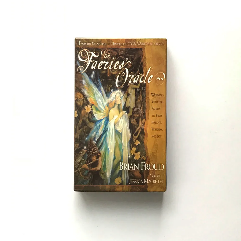 Oracles tarot kartları brian froud kart kurulu güverte oyunları palying oyunları bireysel