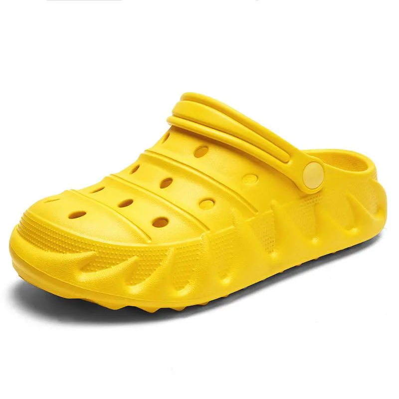 Pantofole da esterno di alta qualità due indossano scarpe da grotta marea estiva per abbinarsi ai sandali da spiaggia traspiranti che fanno retrocedere uomini e donne
