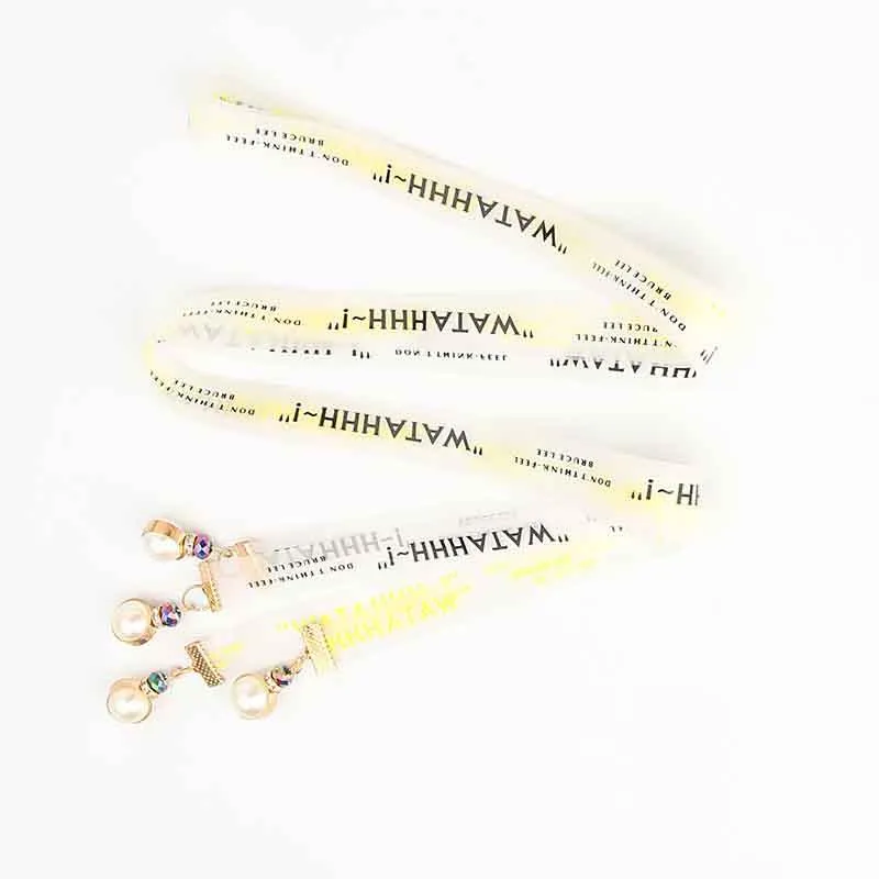 Gürtel Damengürtel TPU Transparent Dreidimensionale Buchstaben Perlenanhänger Taillenkette Wilde Kleiddekoration