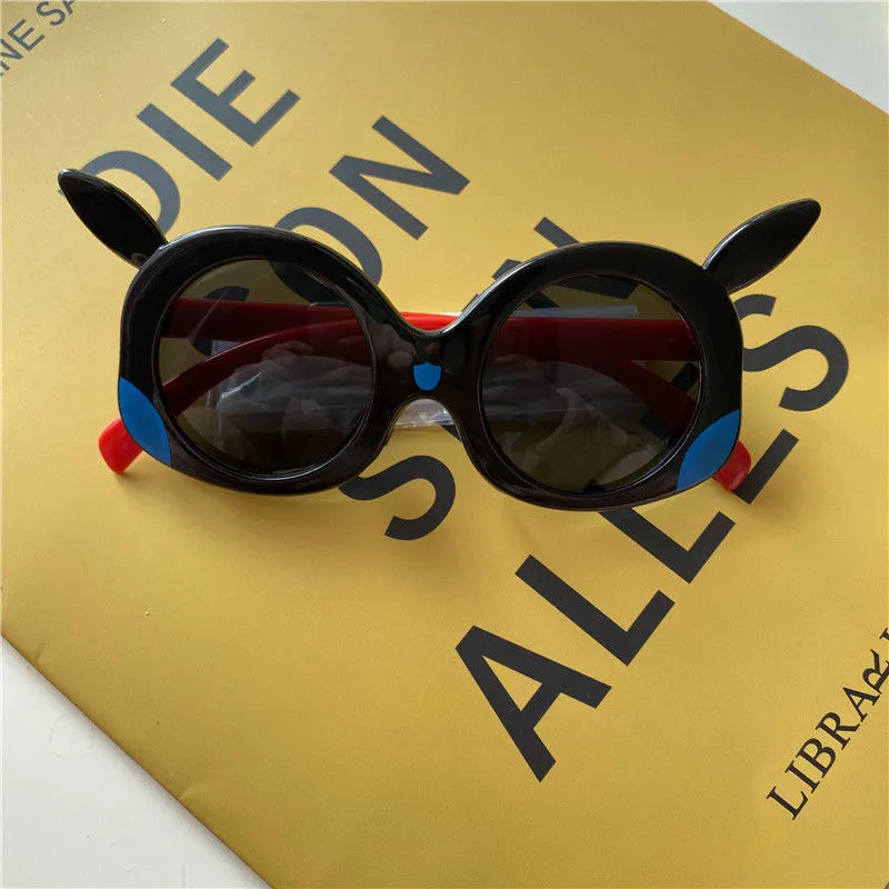 2021 fashion sunglasses cool guy black all-match trend for kids personalized Street
