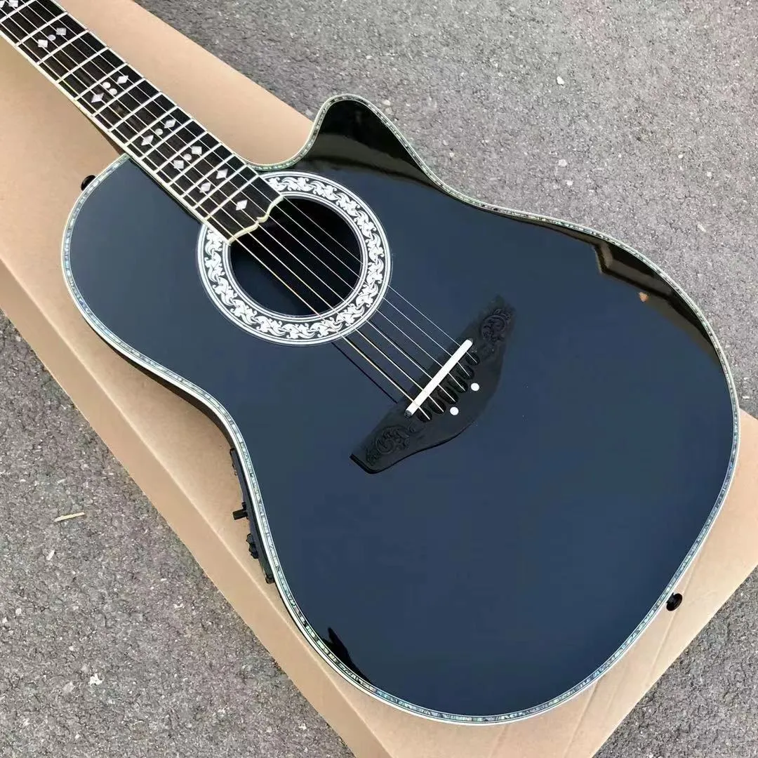 Ovation guitar blue new arrivals
