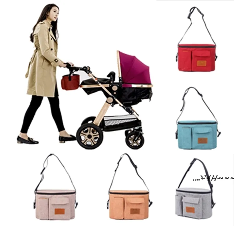 Newdiaper-wandelwagen Organizer Nappy Tas voor Nuzring Mama Mama Maternity Bags Baby Yoya Cart Accessoire Zee Shipping Ewb6140