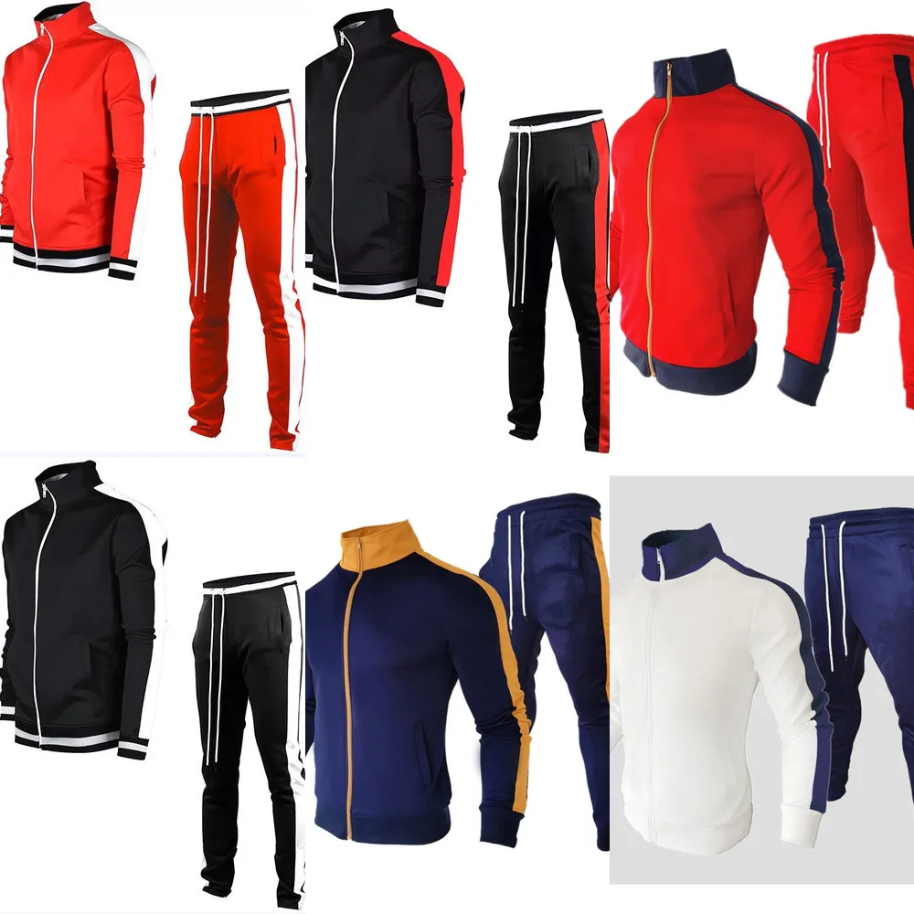 2021 Mäns Gym Fitness Sportkläder Kläder Running Jogging Sportkläder Övning X0610