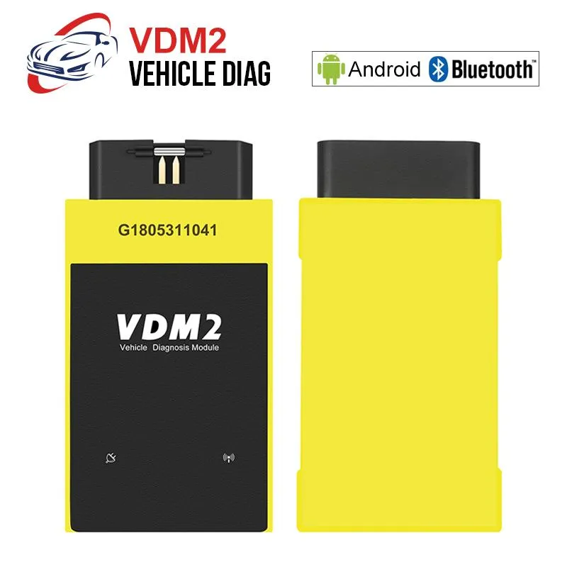 قراء الكود ، المسحّب أدوات المسح الضوئي UCANDAS VDM2 Full System V5 2 Bluetooth WiFi OBD2 THOUL