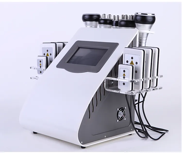 Wysokiej jakości maszyna laserowa 40K kawitacji odchudzania 8 podkładek Nie inwazyjna lipolaserowa próżniowa próżnia laser pielęgnacji skóry