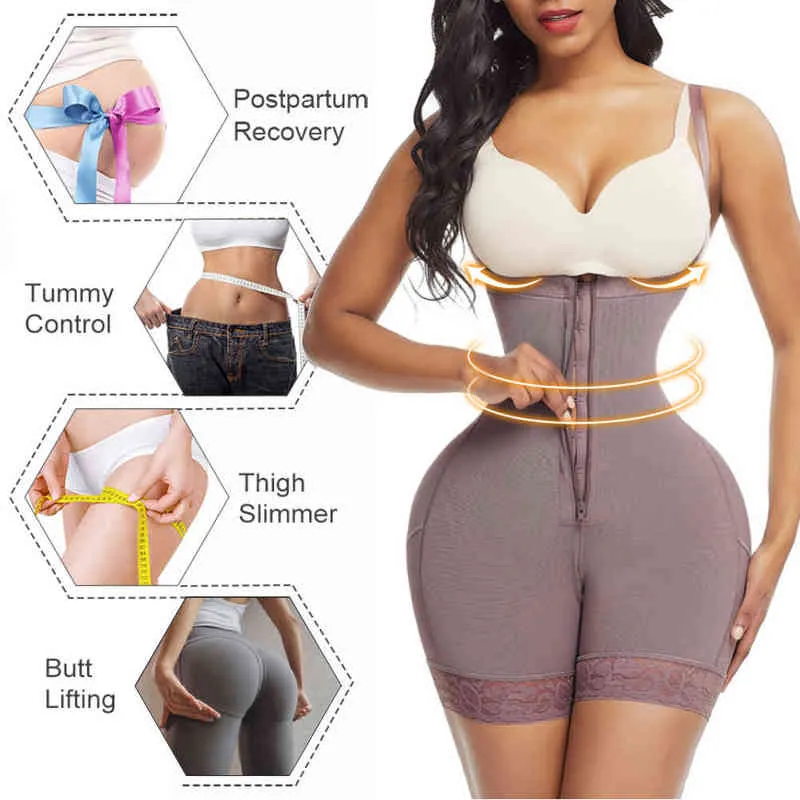 Shaper Colombian Girdles Waist Trainer Flat Stomach For Slim Woman