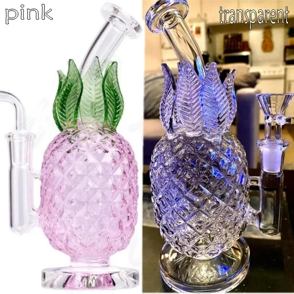 7mm grosso rosa ouro claro villa bongo espiral exclusivo projetado cachimbo de água dois funções recycler venda quente vender água tubulações de água 14mm banger