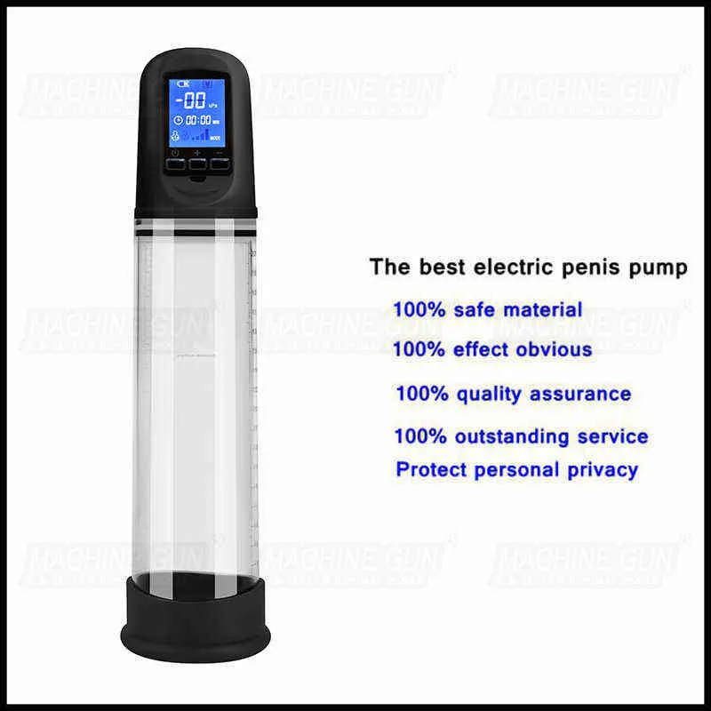 Rechargeable Electric Penis Pump with LCD Display, 12 Inch Medical Silicone  Vacuum Erection Extender from Dhgate Pump Toys