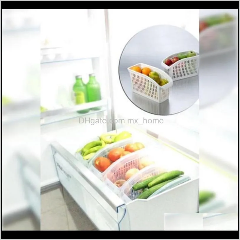 refrigerator organizer basket large size - 5 pieces storage bottles & jars