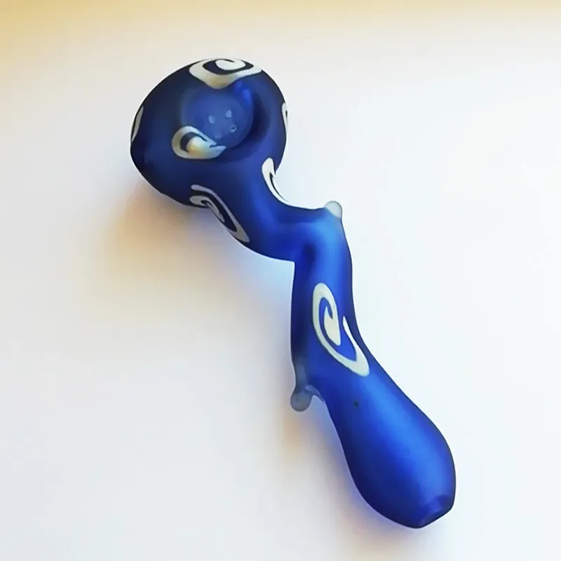 Jade Ruyi Style Glass Hand Pipe Smoking Rig Tobacco Burner smoke accessories Pipes 8cm Length