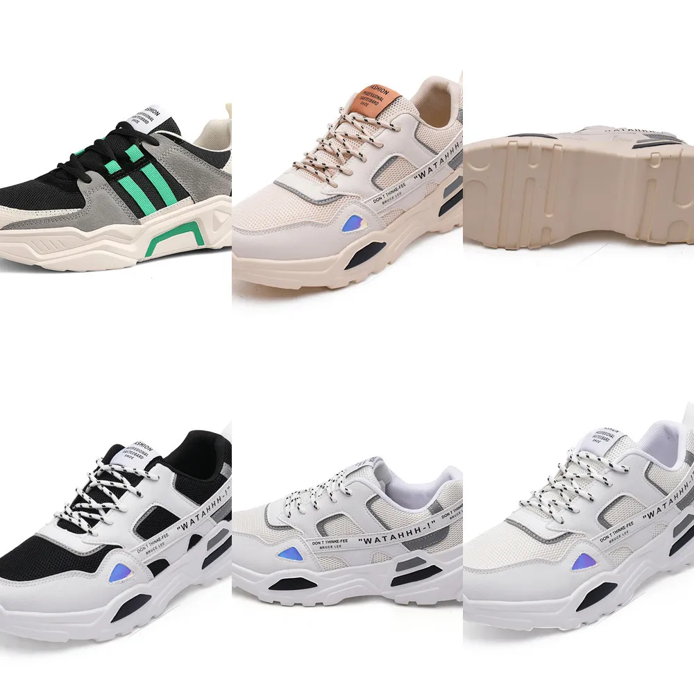 Matf Shoes Executando Homens Confortável Casual A Profundas Beathersolid Cinzento Bege Mulheres Acessórios Boa Qualidade Esporte Verão Moda Andar Sapato 34