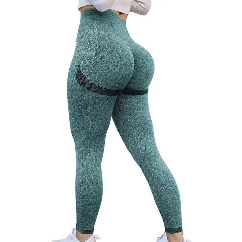 COMFREE Women Yoga Pants Push Up Workout Leggings for Fitness Sport Legging  Gym Activewear High Waist Seamless Tights Trousers 