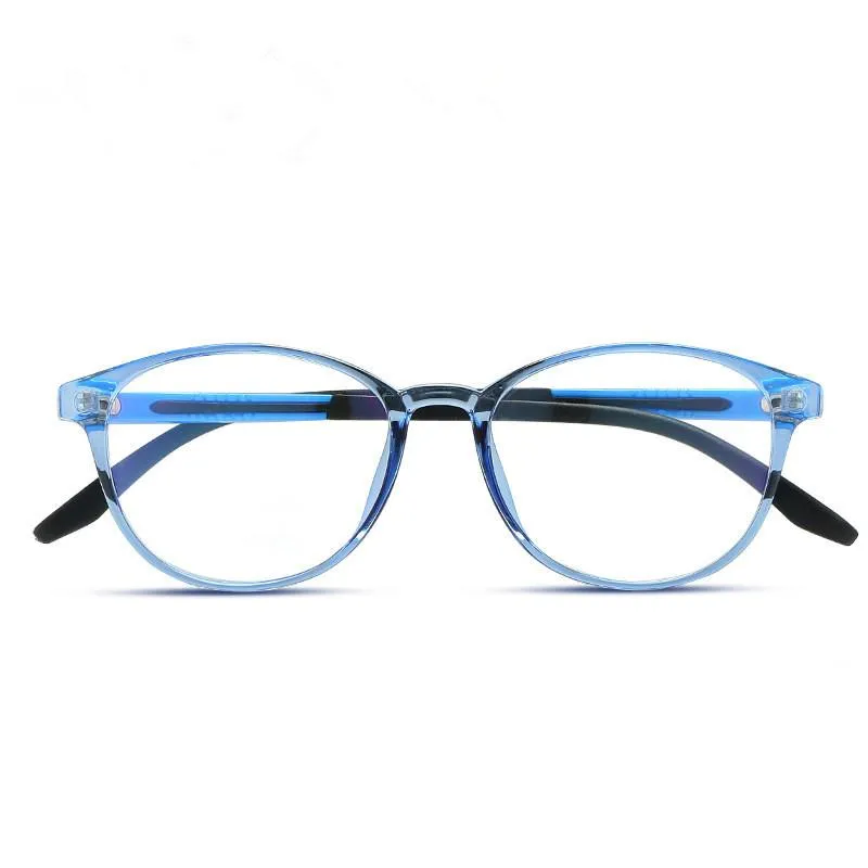 Computer Blue Light Radiation Protection Glasses Frames Round Women Transparent Frame Men Eyewear Fashion Sunglasses