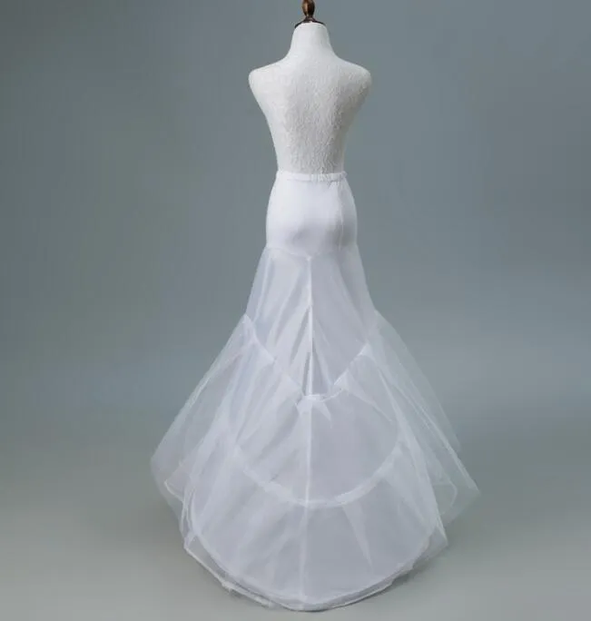 2021 robe de mariée Sexy un cerceau jupon Crinoline pour robes de sirène jupons à volants Slip accessoires de mariée290c