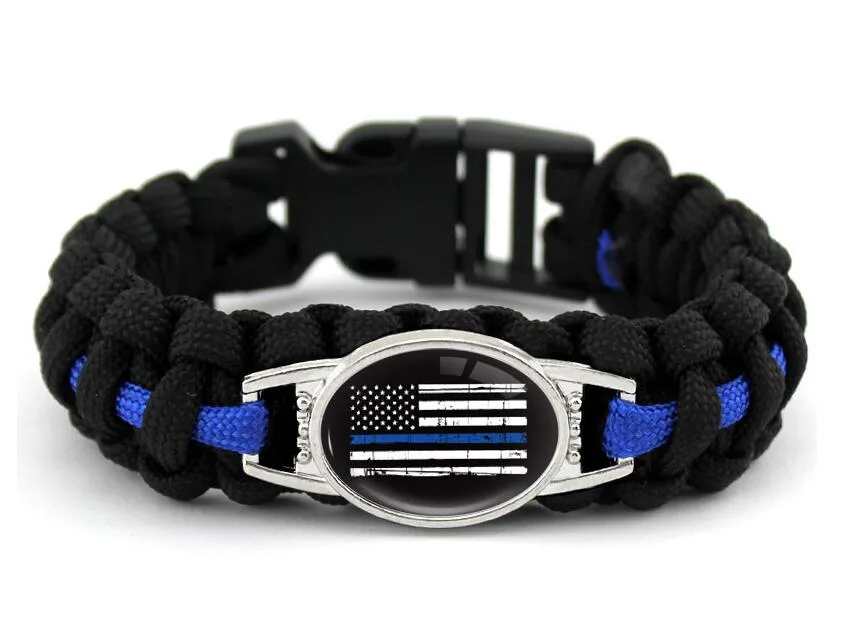 Mix Styles 32 Fotbollslag Paracord Survival Armband Anpassad Camping Sport Armband Anpassad Logo Team Paraply