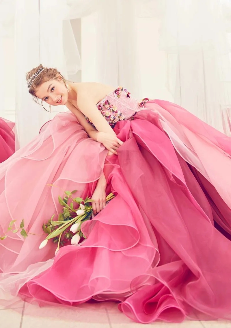 受注製作品送料無料 パーティードレスカラフルなウェディングドレスストラップレス3 Dの花アップリケ階層フリルチュールボールガウン非対称スプライシングブライダルカスタムメイド スペシャルプライス アパレル レディース服 Viskasprekybai Lt 受注製作品送料無料 パーティードレスカラフルなウェディングドレスストラップレス3 Dの花アップリケ階層フリルチュールボールガウン非対称スプライシングブライダルカスタムメイド スペシャルプライス アパレル レディース服 Viskasprekybai Lt