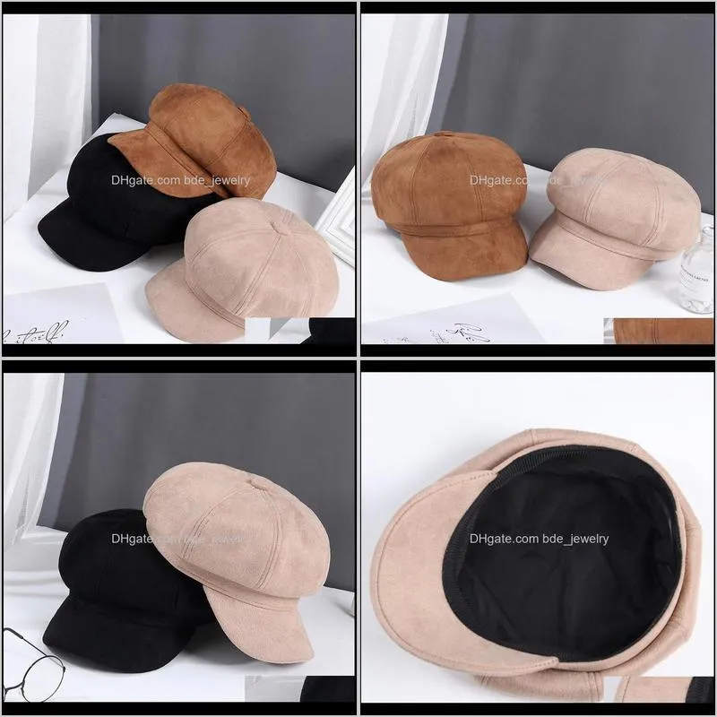 women`s autumn and winter fashion retro korean fashion japanese literary versatile navy hat british women`s duck cap