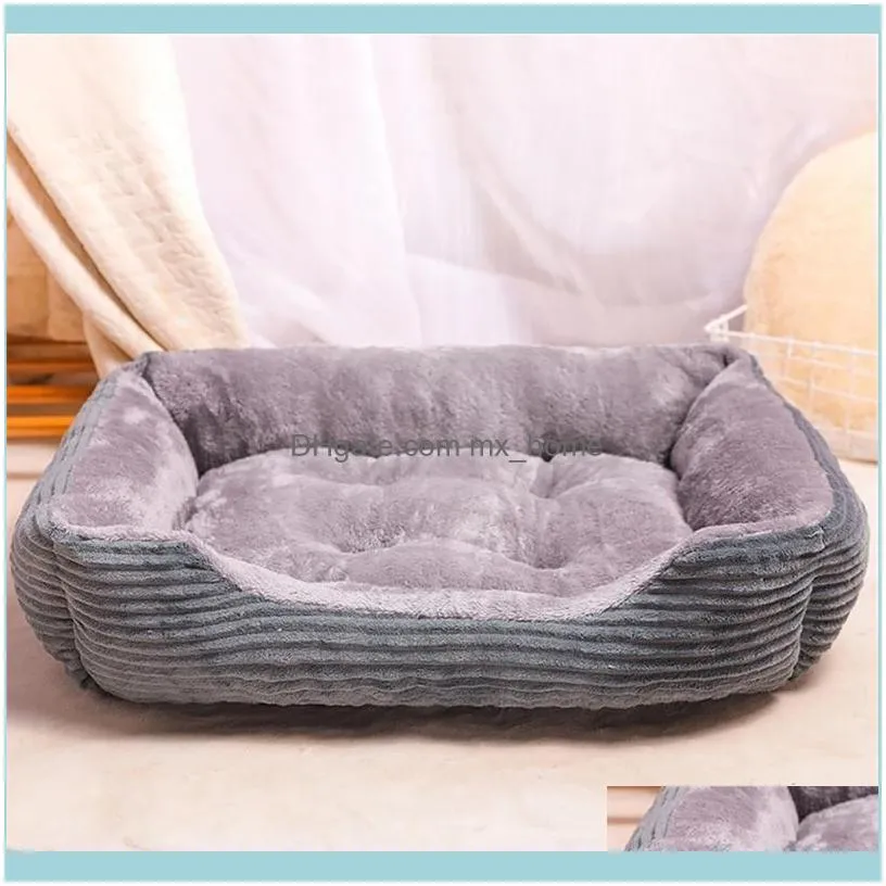 Hus kennlar aessory levererar hem trädgårdsvärm säng linne liten medelstora hund mjuka husdjur tvättbart hus för katt valp bomull kenne