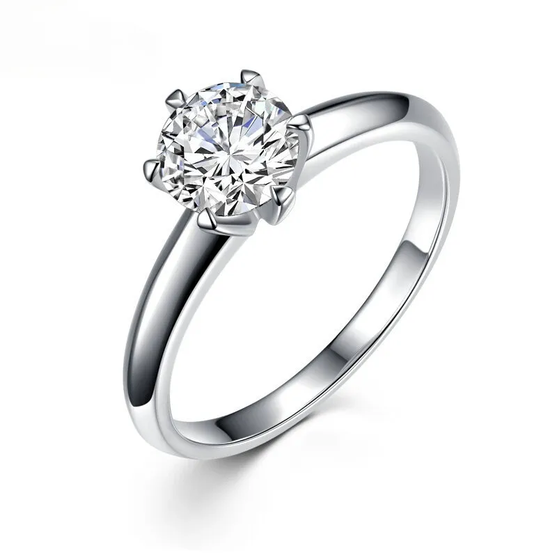 Dames Engagement Trouwring Band Zirkoon Diamond Rings Mode-sieraden Gift Will En Sandy