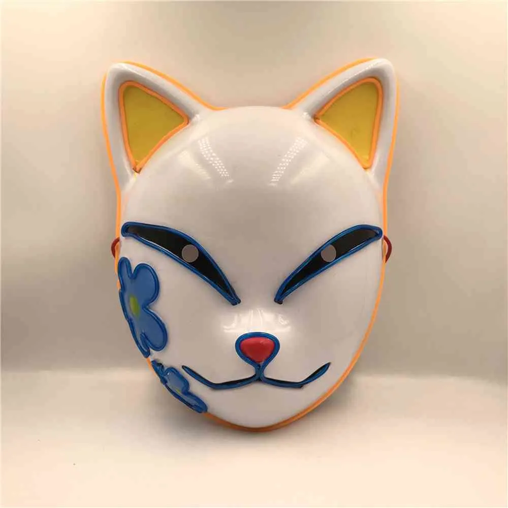 Demon Slayer Maske Sabito Mascarilla Anime Cool Fashion Design Masken