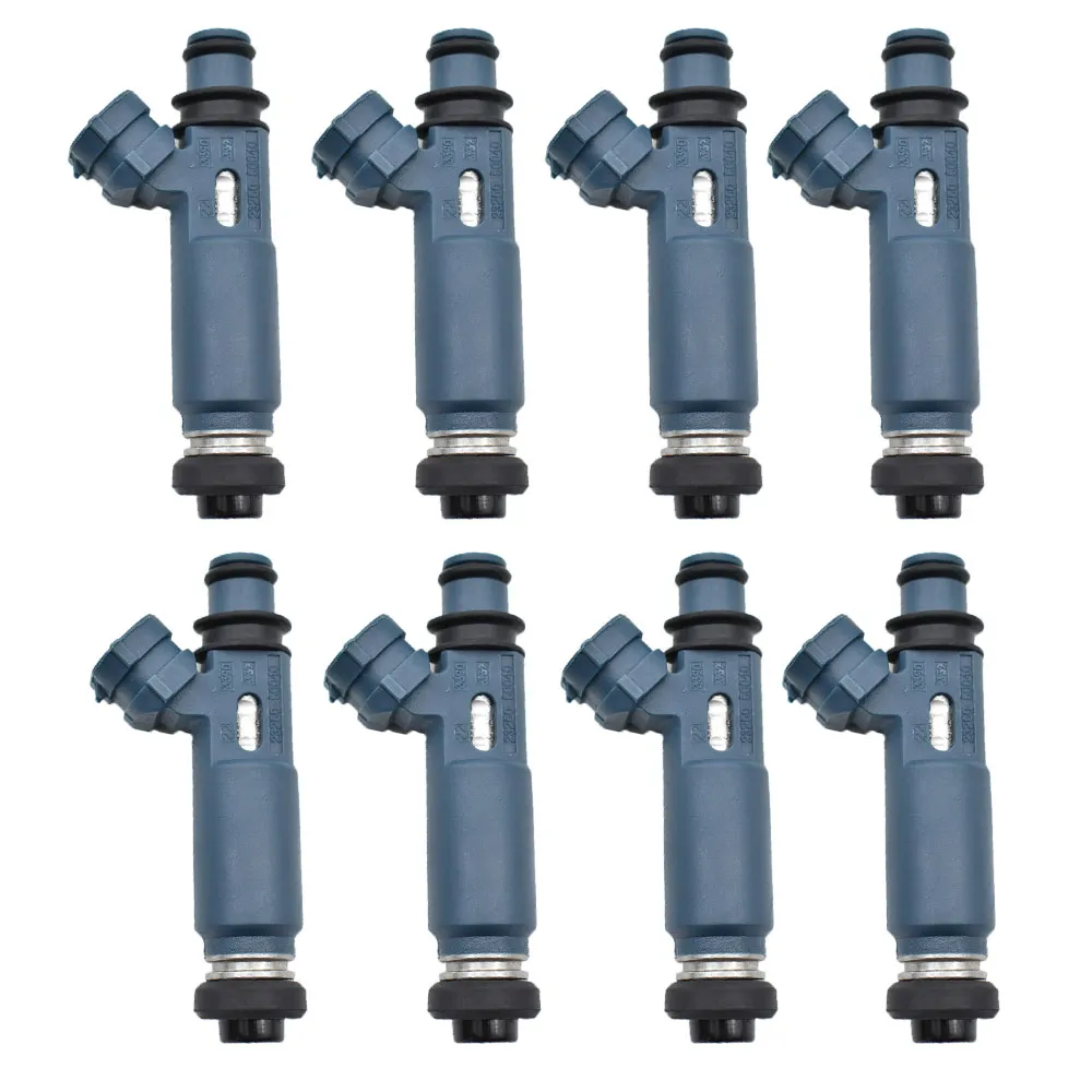 8PCS Fuel Injectors Nozzle voor Toyota 4Runner GX470 LX470 98-05 4.7L V8 OEM 23250-50040 23209-50040