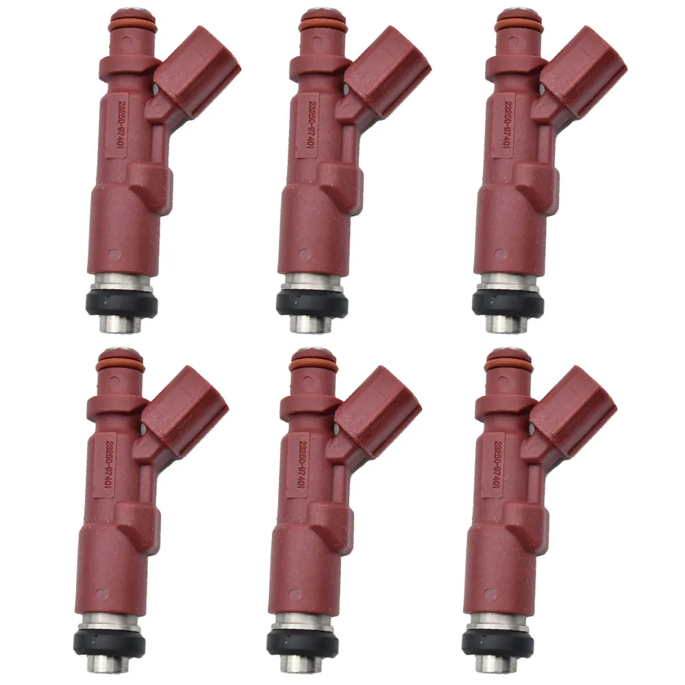 6 PC 23250-97401 Fuel Injector Nozzle For Toyota Avanza F601RM K3VE 1.3L Daihatsu Terios Car Engine 23209-97401