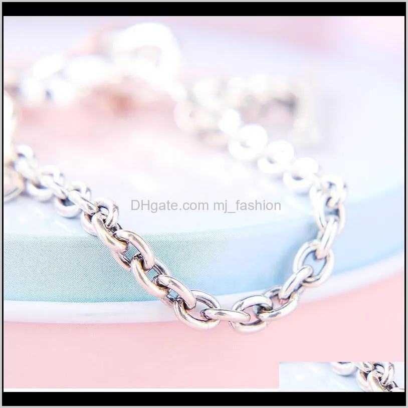 2019 new arrival 925 sterling silver hand chain bracelets original box for  knotted heart bracelet women luxury designer