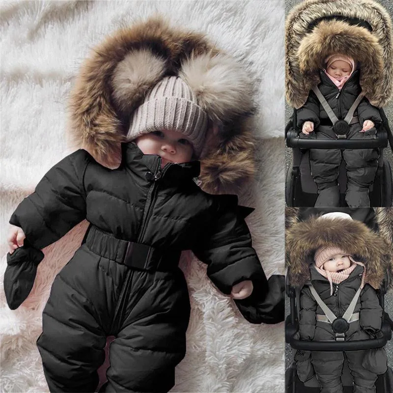 Monos Bebé Mameluco Abrigo Invierno Infantil Niña Niño Traje De Nieve Con  Capucha Más Terciopelo Grueso Ropa De Abrigo Cálida Chaqueta De Cochecito  Mono Nacido Ropa De 18,97 €