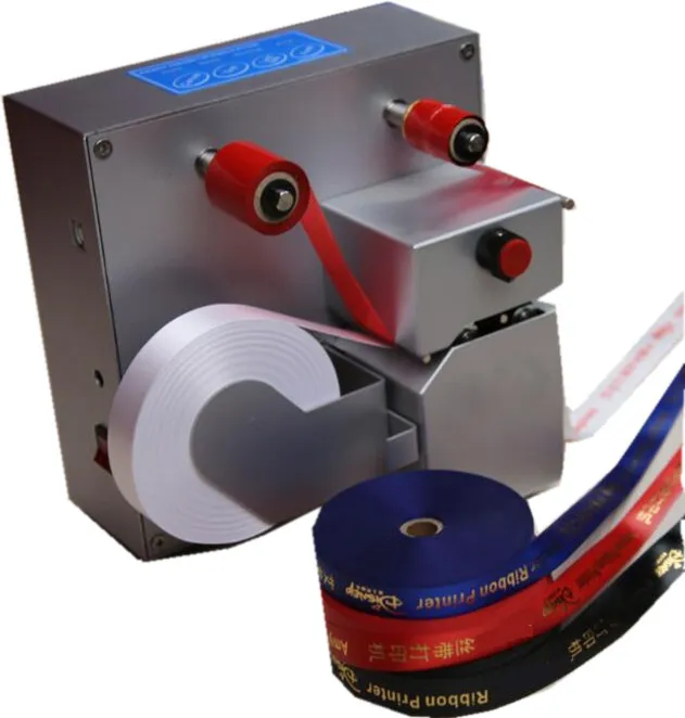 Personalized ribbon shop printer machine