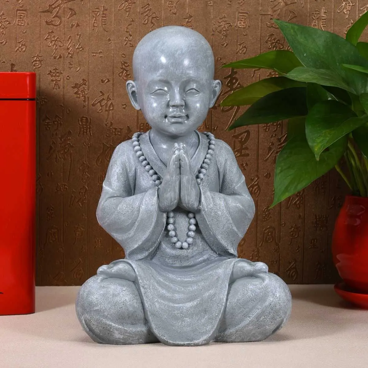 Buddha Statue Buddha Decor Meditation Decor Spiritual Room Decor Buddha  Statue Ornaments Handicrafts Desktop Decorations Buddha Statue Sculpture  Ornament (Color : B) : : Home